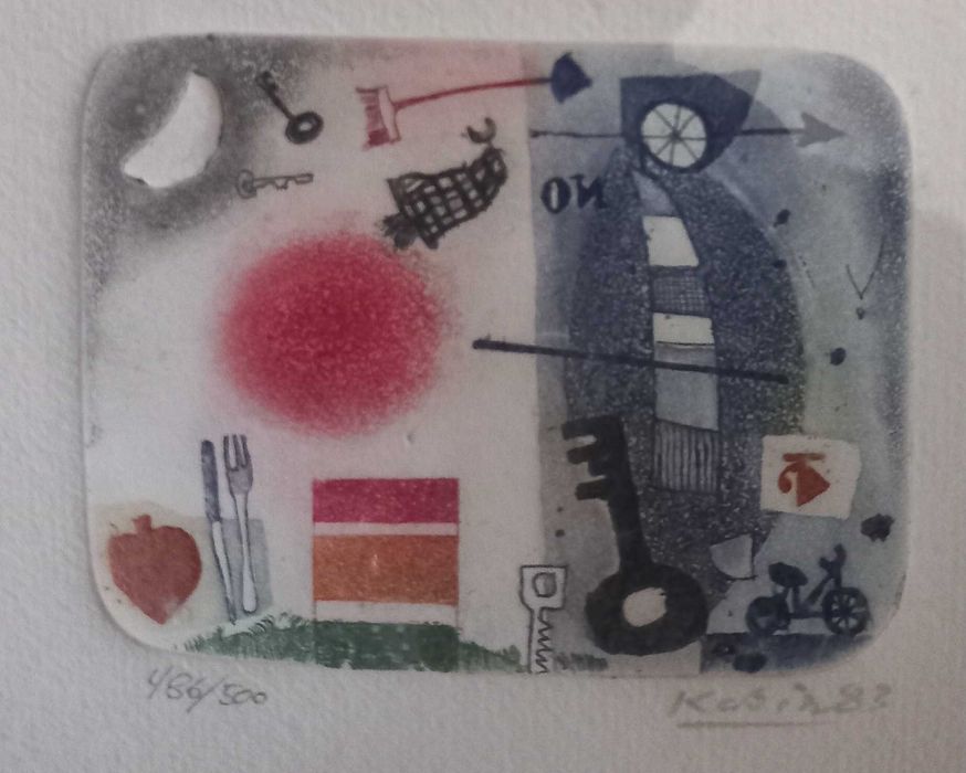 Silkscreen Print by Shahid Kabir – Shipping Included