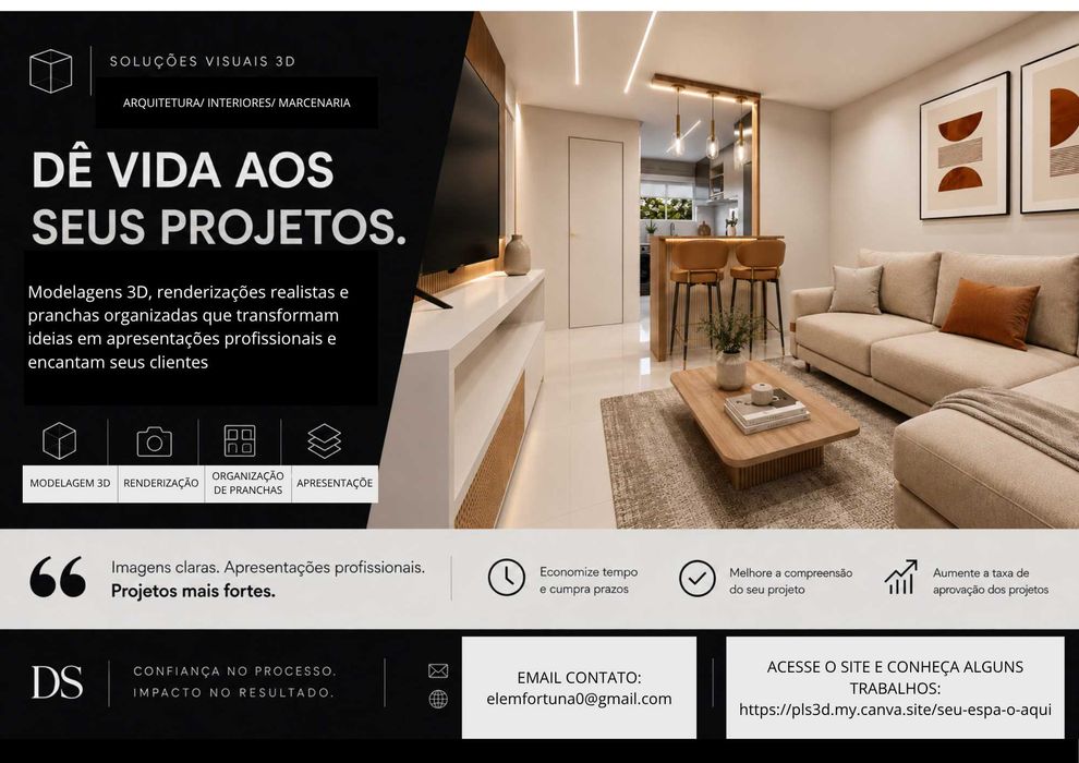 Modelação 3D e renderização