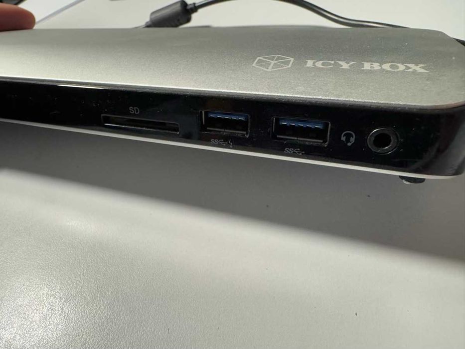 Stacja dokująca ICY BOX Thunderbolt 3