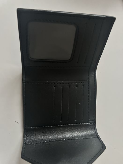 czarny Coach portfel