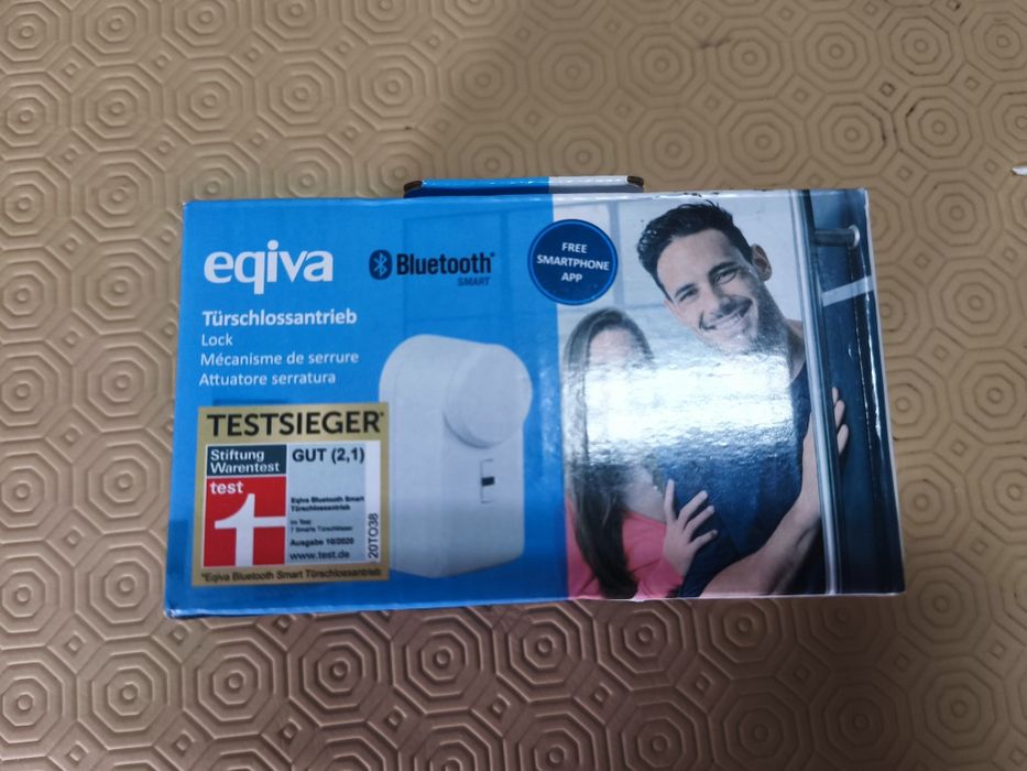 Acionador de fechadura inteligente Eqiva  Bluetooth Smart