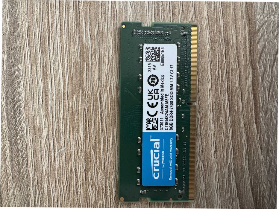 Оперативна пам'ять Crucial 16GB (2x8GB) DDR4-2400 CL17 SODIMM Kit