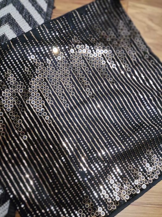 Bieżnik, 2 poszewki cekiny home&you Ravish