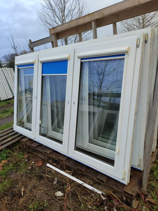 Okno pcv 236 x 143 używane 240 x 140