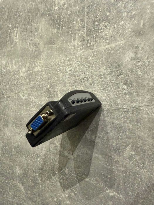 Konwerter sygnału BNC S-VIDEO VGA AV - VGA + Przewody