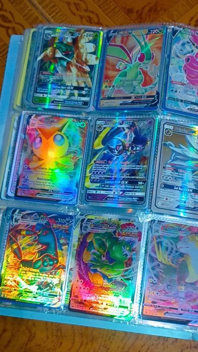 Cartas Pokémon  brilhantes