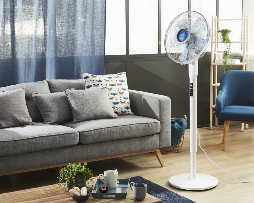 Rowenta Ventoinha ventilador de pé altura ajustável até 145 cm