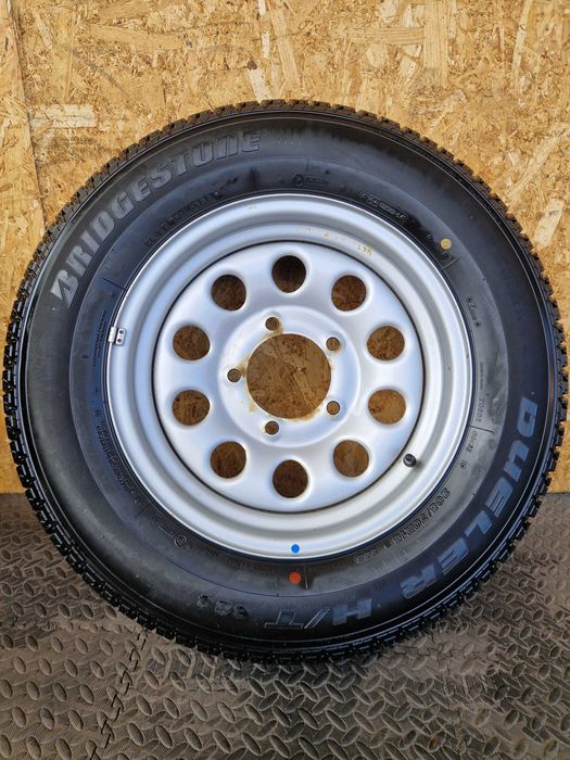 Kompletne koła + koło zapasowe 5x139.7 15" Suzuki (Vitara, Jimny,Samurai itp.)
