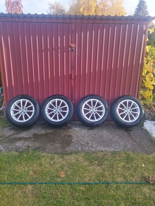 Felgi z oponami zimowymi Audi a6 c8