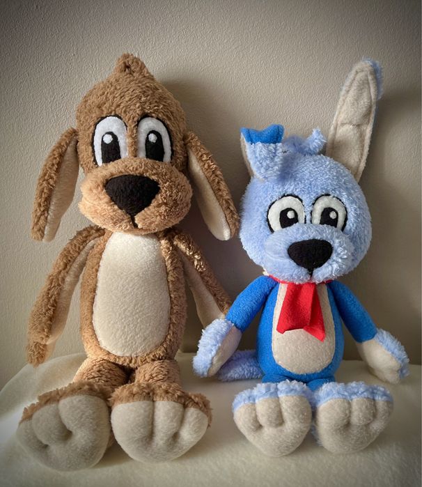 Maskotka PUSZEK rekodzielo handmade „gazu pieski gazu”