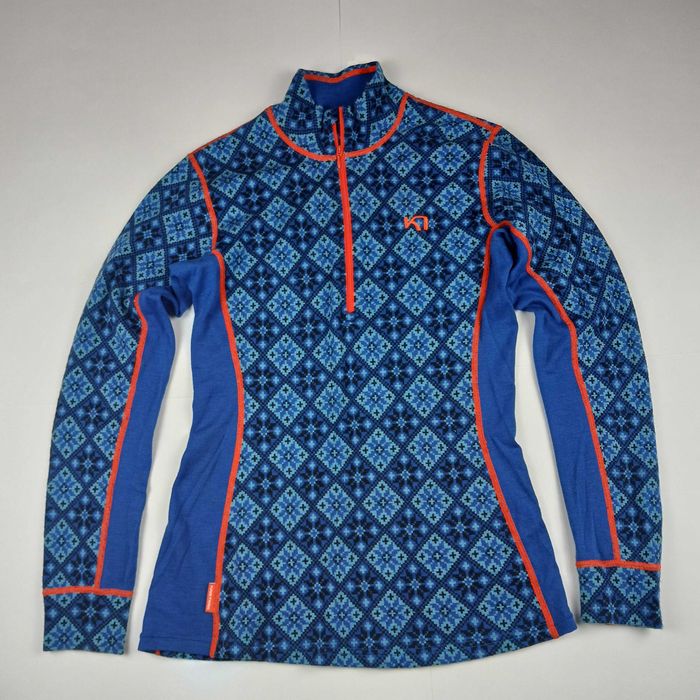 Bluzka Termo Kari Traa 100 % Wełna Merino rozm : XL / L