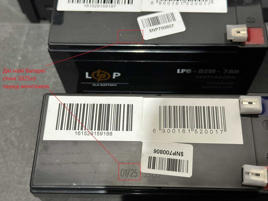 ДБЖ LogicPower LPM-U1100VA 770W на батареях 2025 року (безперебійник)