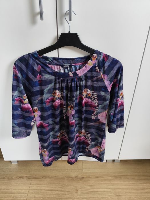 Codzienna bluzka z rękawem 3/4 damska L