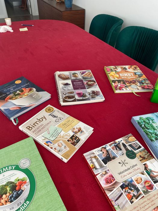 8 Livros bimby super coleção