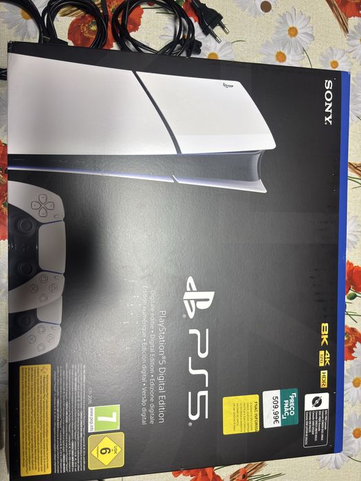 Playstation 5 slim 2 comandos