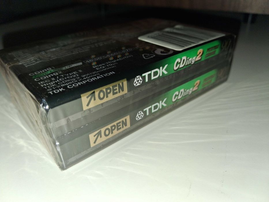 Cassetes de música TDK