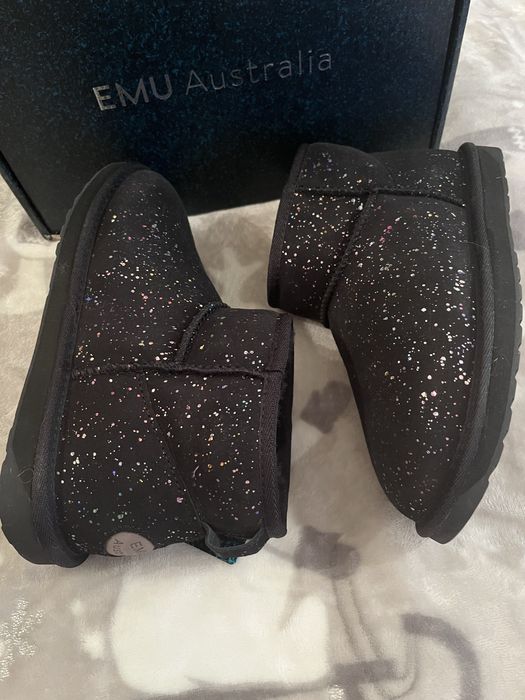 Buty Emu Australia Stinger Micro Galaxy rozm 38. Czarne. Nowe!