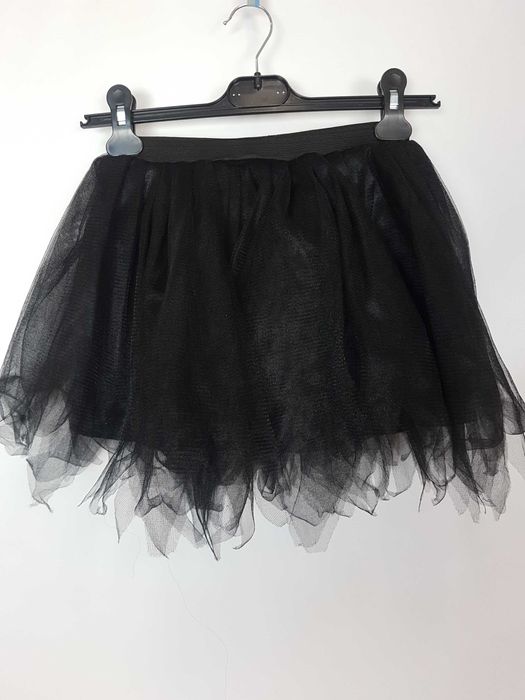 Spódniczka tutu tiulowa czcarna dla dorosłych. S052