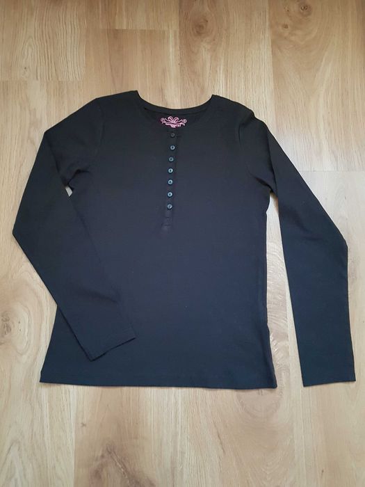 Nowa czarna bluzka 146/152