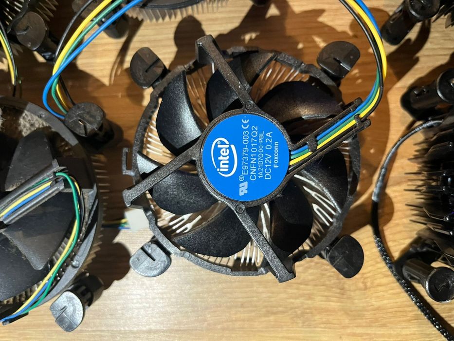 Lote de Coolers Intel e AMD