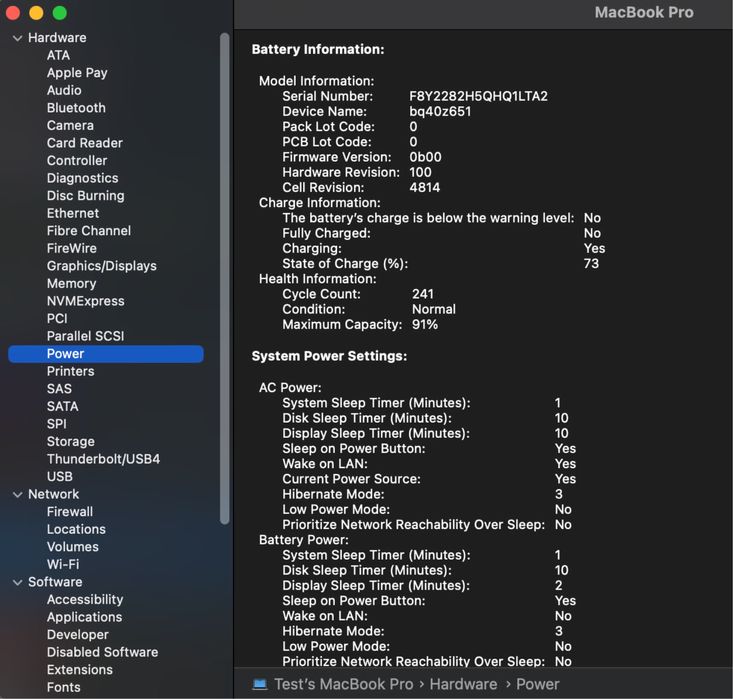 Macbook Pro 14” M1 Pro 16gb 1TB SSD (CPU 10 cores/GPU 14 cores)