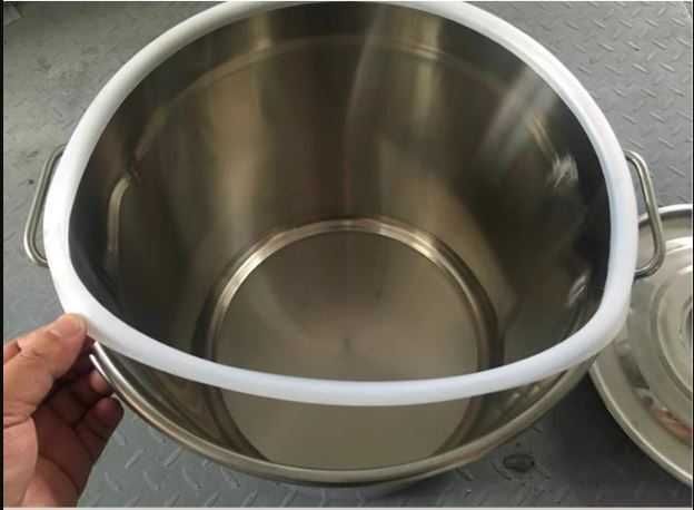 Силиконовое уплотнительное кольцо на кастрюлю для создания дистилятора