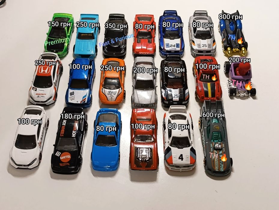 Продам Hot Wheels. Оригінал Mattel. Великий вибір