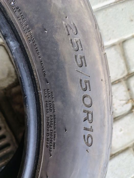 255/50r19 hankook ventus S1 evo2 opony letnie 2szt rok 2021