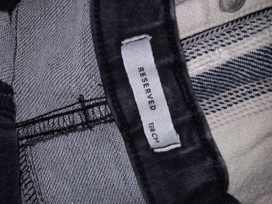Рубашка  джинси  костюм reserved 7-8р.