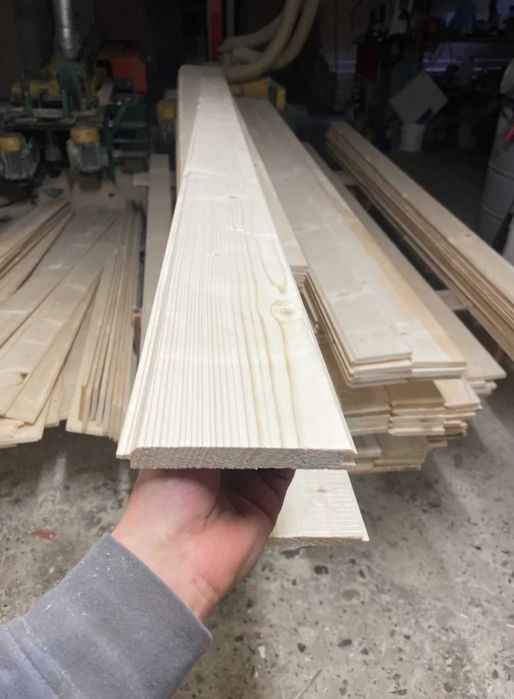 Półbal podbitka boazeria deska tarasowa elewacyjna podłogowa heblowana