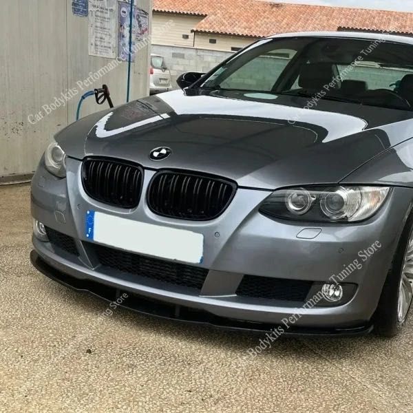 Губа на передний бампер BMW E92 накладка бампера БМВ Е92 юбка бмв е92 сплитер обвес спойлер