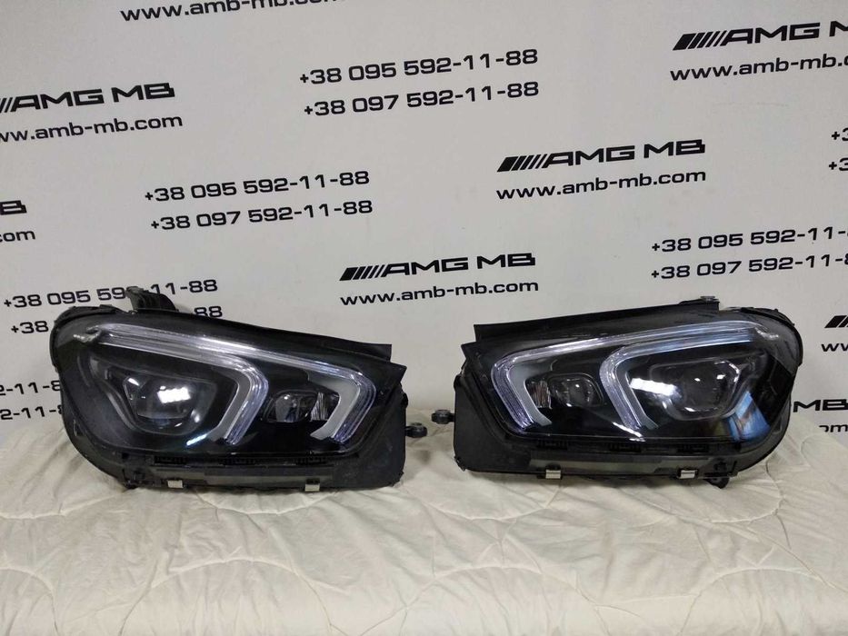 Фары, фонари блоки Mercedes-Мерседес GLE W167 GLS X167  Оригинал!