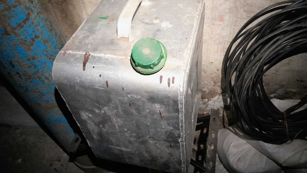 Канистра алюминиевая 40 литров под бензин соляру Ссср