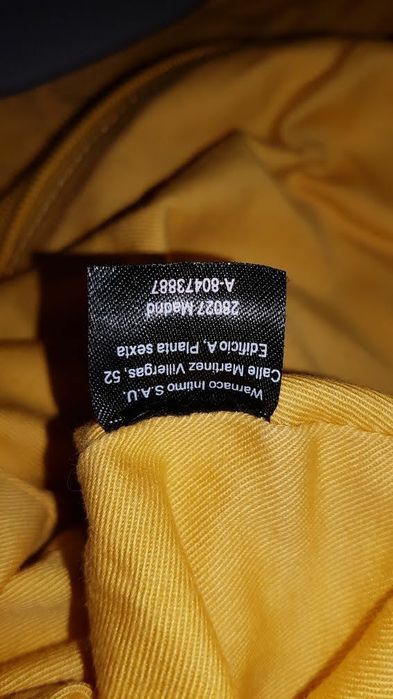 Torba Calvin Klein torebka żółta pojemna