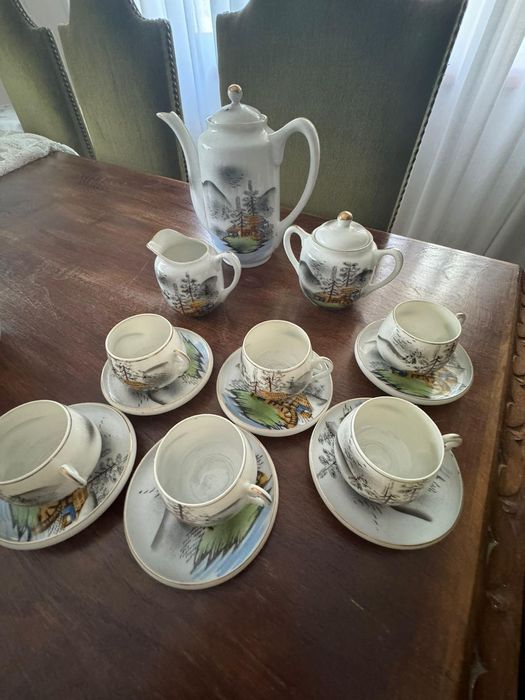 Serviço porcelana chinesa de chá/café