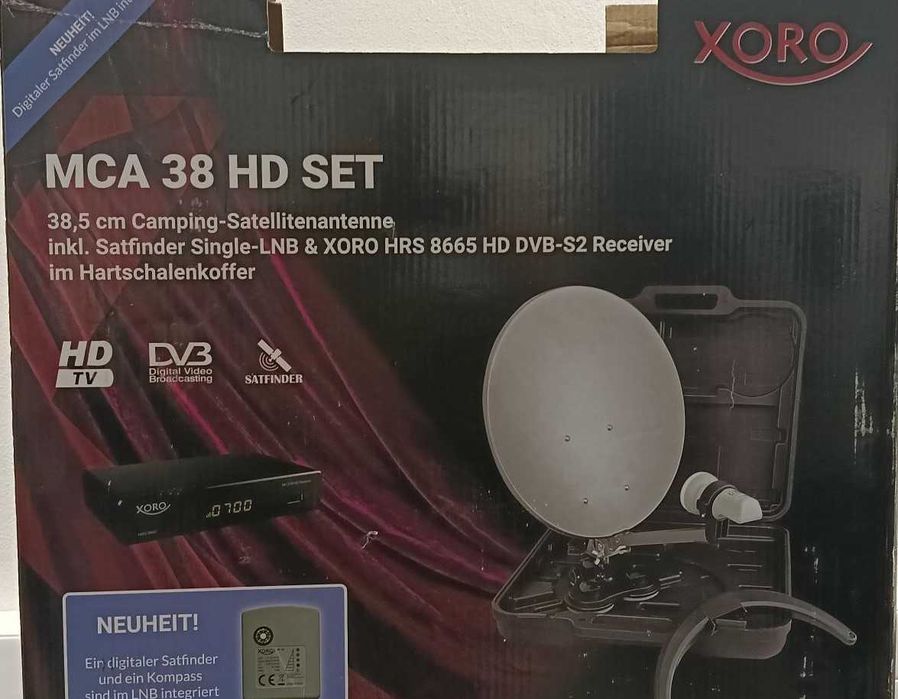 Antena parabólica Camping KIT completo