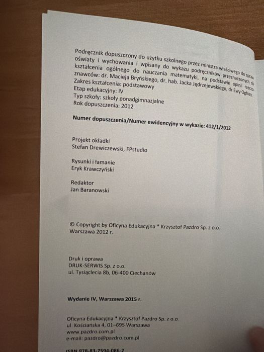 Matematyka kl 1 podręcznik