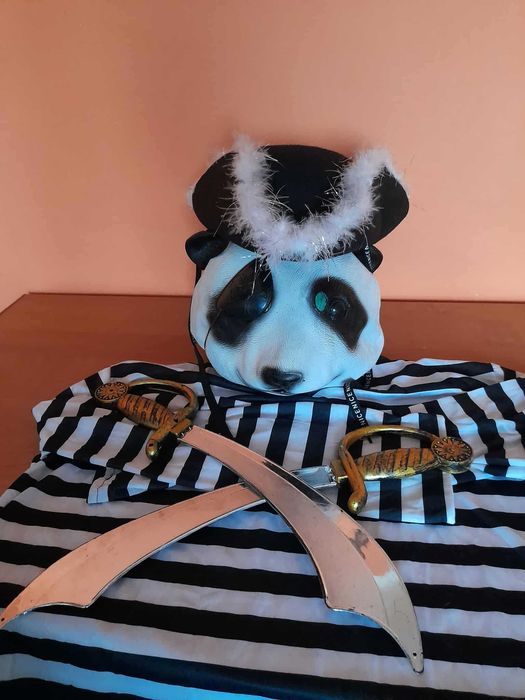 Strój Panda Pirat