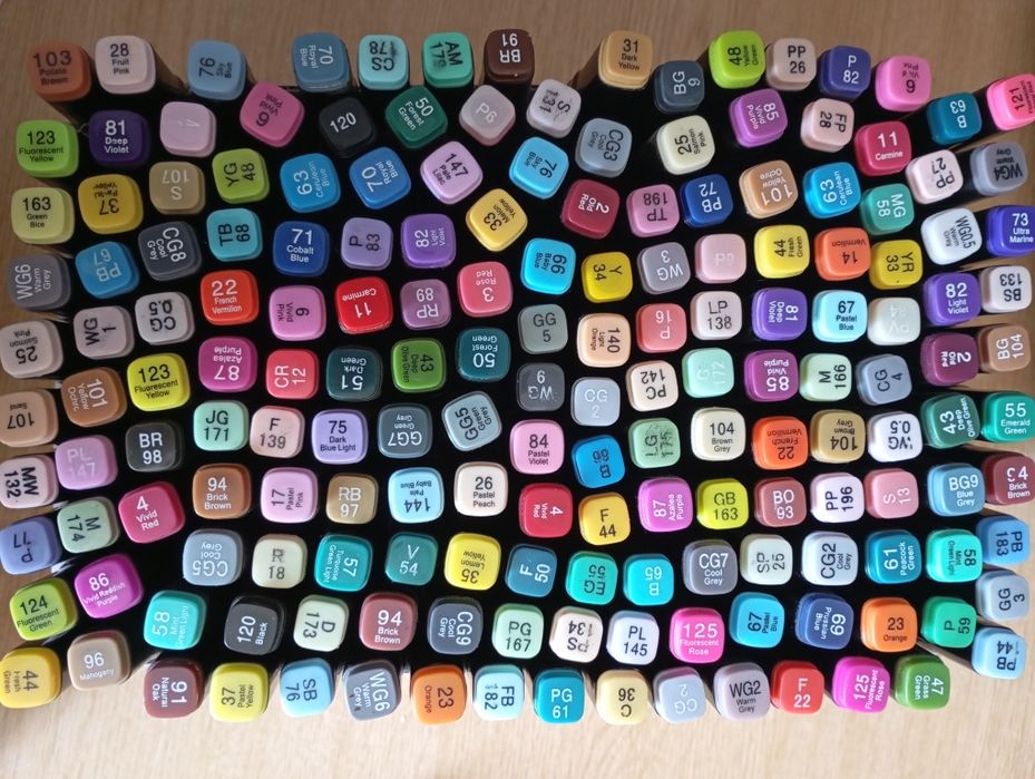 Маркери професійні 175 шт.