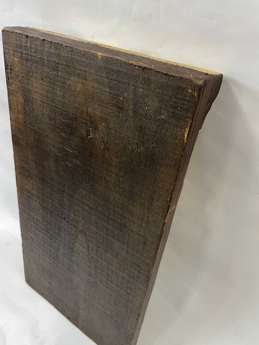 Talha dourada com querubim em madeira de castanho