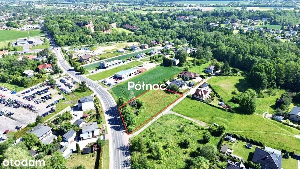 Zobacz! Działka Usługowo - Budowlana ! - Widok 6