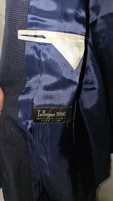 Marynarka BYTOM B 182/124, len i bawełna.