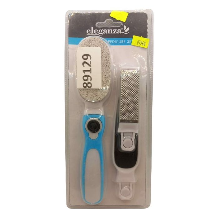 Zestaw do pedicure niebieski