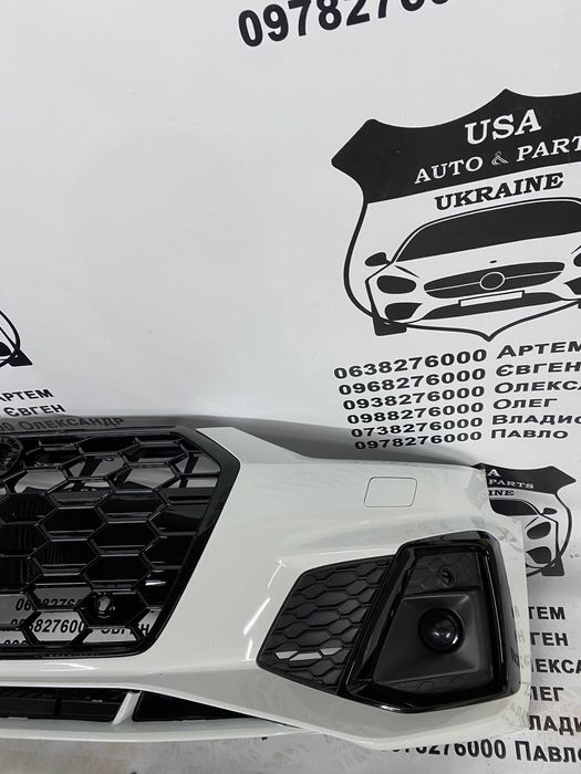 AUDI A5 Бампер передній S-line у ​​зборі (Б/В оригінал) 2020-23