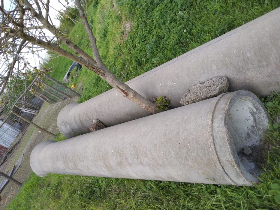 Железобетонная труба 5м осталась 1шт.