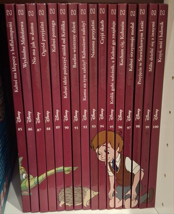 Książki Kubuś Puchatek Hachette 100szt