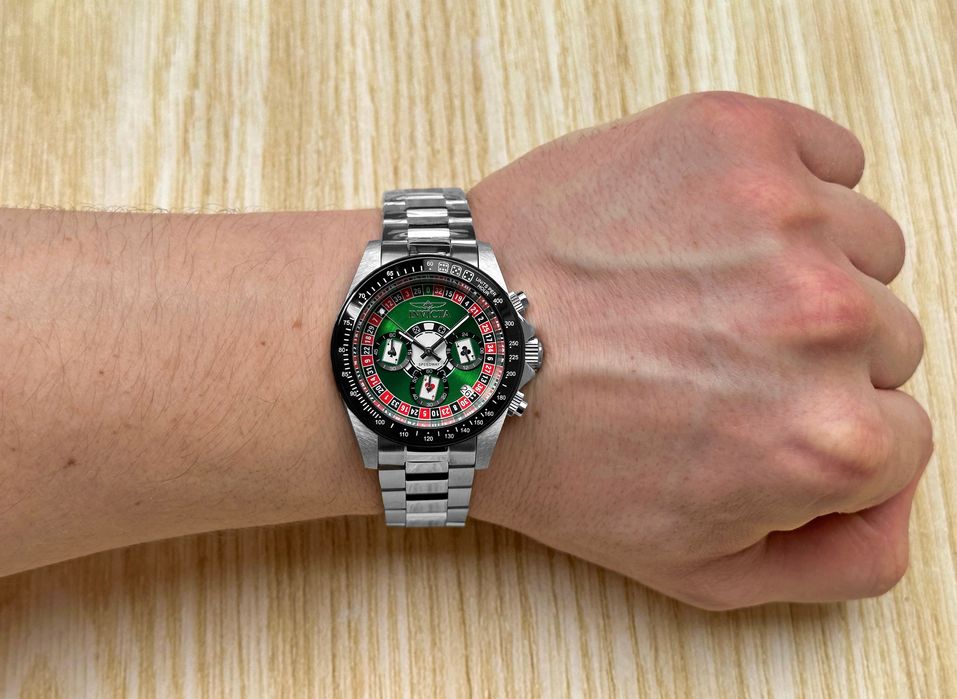 Часы Invicta 44642 Speedway Casino 40 mm. Chronograph 200 MT.: 8