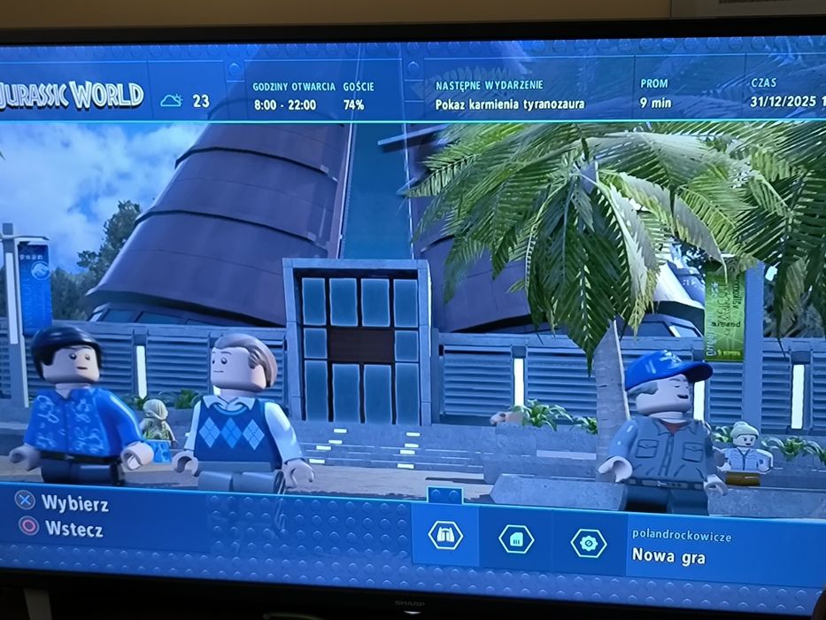 LEGO Jurassic World na PlayStation 4.. PS4.. po polsku..