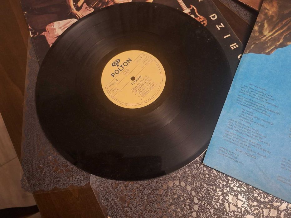 Płyta winylowa Turbo trzy różne komplet.