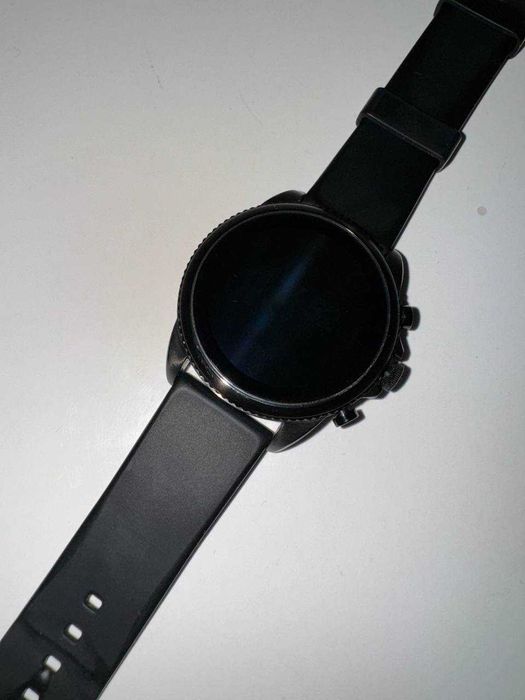 Смарт-годинник Fossil Gen 6 Black Silicone (FTW4061)